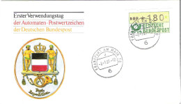 FDC - ERSTTAGSBRIEF - Automaten-Postwertzeichen 1961  - 180 Pfg - Otros & Sin Clasificación