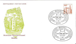 FDC - ERSTTAGSBRIEF - Schloss Pfaueninsel Berlin 1977 - 190 Pfg - Autres & Non Classés