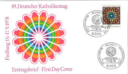 FDC - ERSTTAGSBRIEF - 85 Deutscher Katholikentag 1978 - 40 Pfg - Other & Unclassified