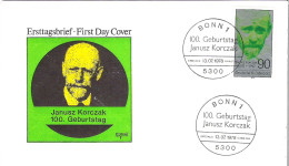 FDC - ERSTTAGSBRIEF - 100 Geburtstag Janusz Korczak 1978 - 90 Pfg - Andere & Zonder Classificatie