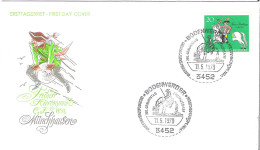 FDC - ERSTTAGSBRIEF - Von Munchhausen 1970 - 20 Pfg - Otros & Sin Clasificación