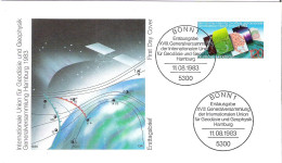 FDC - ERSTTAGSBRIEF - Geodasie Und Geophysik Generalversammlung Hamburg 1983 - 120 Pfg - Otros & Sin Clasificación