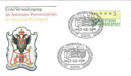 FDC - ERSTTAGSBRIEF - Automaten-postwertzeichen 1982 - 5 Pfg - Andere & Zonder Classificatie