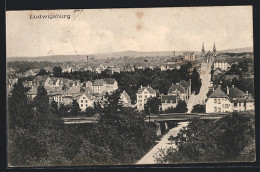 AK Ludwigsburg / Stadt, Ortsansicht Aus Der Vogelschau  - Ludwigsburg