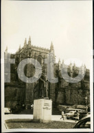 1963 REAL AMATEUR PHOTO FOTO ESTATUA LARGO SÉ GUARDA PORTUGAL  CF - Orte