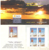 Latvia: Mint Booklet, Architecture - Lighthouse At Pape, 2007, Mi#699, MNH - Faros