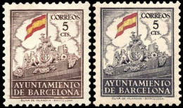 Barcelona  29/30 Sh (*) Sin Goma. 1941. Sin Número De Control - Barcelona