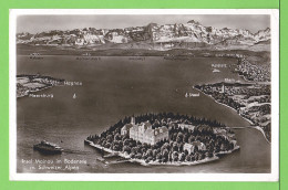 INSEL MAINAU IM BODENSEE M. SCHWEIZER ALPEN..../ Carte écrite En 1951 - Autres & Non Classés