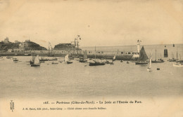 PORTRIEUX - La Jetée Et L'Entrée Du Port - Petites Barques à Voiles - Saint-Quay-Portrieux