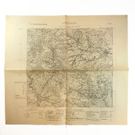 Cartina Geografica, Cartina Militare - Borgomaro (Imperia) Liguria - Italia Istituto Geografico Militare Levata 1901 - Cartes Géographiques