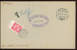 BÉKÉS 1932. Levél Mezőberénybe Küldve, Portózva - Lettres & Documents