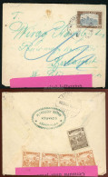 BÉKÉSCSABA 1920. Cenzúrázott Inflációs Levél, Petrovszky Könyvkötő, Budapestre Küldve - Cartas & Documentos