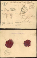 BUDAPEST 1923. Szép Kp Bérmentesítésű, Inflációs értéklevél Simontornyára - Covers & Documents