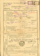 SZEGED 1920. Tudakozvány, Komplett, Szép állapotban 2K+50f - Cartas & Documentos
