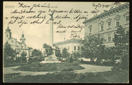 SZEGED 19108. Gizella Tér, Régi  Képeslap - Hongrie