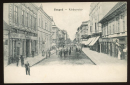SZEGED 1915. Kárász Utca, Vasváry Lajos üzlete, , Régi Képeslap - Hongrie