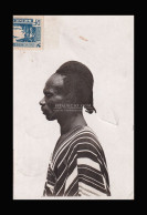 SENEGAL 1939. Képeslap Budapestre, Portózva - Lettres & Documents