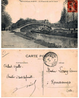 51 - CHALON-SUR-MARNE - La Passerelle Sur Le Canal (péniche) - Châlons-sur-Marne