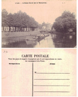 59 - LILLE - La Basse Deule Vers Le Ramponeau (péniche) - Lille