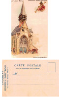 LE VIEUX PARIS - Eglise St Julien Des Ménétriers - Chocolat Guérin-Boutron - Autres & Non Classés