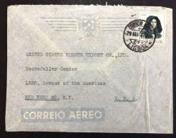 PORTUGAL,  Commercial Circulated Cover To U.S.A., « ETHNOGRAPHY, Azores », 1947 - Brieven En Documenten