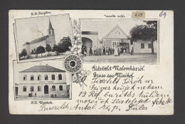 MALOMHÁZA ( Füles) / Kroatisch Minihof  1903.    Régi Képeslap - Hongrie