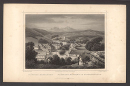 Ludwig ROHBOCK  : Előpatak Erdélyben, Acélmetszet 1850. Ca. ( Lapméret 16*25 Cm) - Unclassified