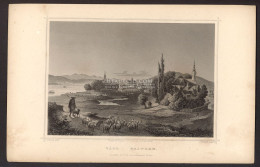 Ludwig ROHBOCK  : VÁC, Acélmetszet 1850. Ca. ( Lapméret 16*25 Cm) - Unclassified