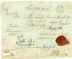 SZEGVÁR 1874. Érdekes , Szegedről Visszaküldött Szállítólevél - Lettres & Documents