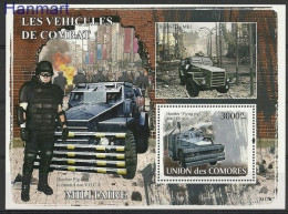 Comoros 2008 Mi Block 436 MNH  (LZS4 COMbl436) - Militaria