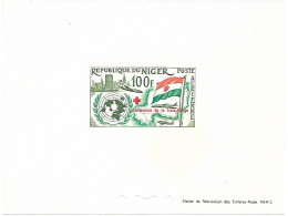 NIGER BELLE EPREUVE DE LUXE  TIMBRE PA N° 29  ANNEE  1963  TBE - Niger (1960-...)