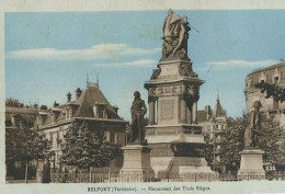 BELFORT-monument Des Trois Sieges - Belfort - Stad