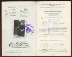 KŐSZEG 1932. Határszéli Utiigazolvány (útlevél) Szombath József Lelkész Részére . PASSPORT - Non Classés