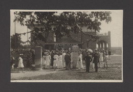 BALATONALMÁDI 1925. Yacht Club, A Klubház Felavatása, Ritka Fotós Képeslap - Anciennes (Av. 1900)