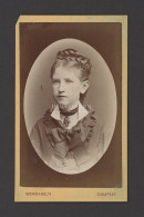 BUDA 1870-75. Szerdahelyi : Holfeld Paula, Visit Fotó - Anciennes (Av. 1900)