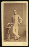 TROPPAU 1875. Ca. Katona, Visit Fotó - Guerre, Militaire