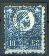 1871. Réznyomat 10Kr , Nagyon Erős Színben - Lettres & Documents