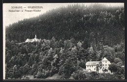 AK Schruns, Das Kapuziner- Und Frauen-Kloster Gauenstein  - Autres & Non Classés