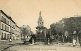 CLERMONT-FERRAND - Fontaine D'Amboise - Animé - Clermont Ferrand