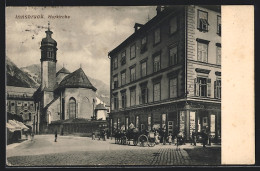 AK Innsbruck, Kunsthandlung Fr. Unterberger Und Die Hofkirche  - Other & Unclassified