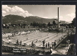 AK Lustenau /Vorarlberg, Das Parkbad Zur Hochsaison  - Autres & Non Classés