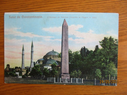 TURKEY SALUT DE CONSTANTINOPLE L`OBELISQUE  , 19-5 - Türkei