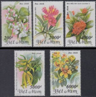 Vietnam Mi.Nr. 2459-63 Baumblüten (5 Werte) - Viêt-Nam