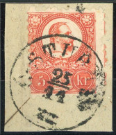 1871. Réznyomat 5Kr ÓSTUBNYA - Lettres & Documents