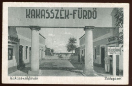 KAKASSZÉK 1947. Régi Képeslap, Postaügynökségi Bélyegzéssel - Hongrie