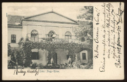 NAGYRÉCSE 1902. Régi Képeslap, Kastély - Hungría