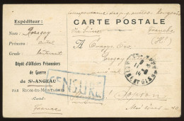 I.VH Hadifogoly Lap Francia Táborból Sopronba - Cartas & Documentos