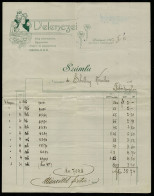 BUDAPEST 1907. Velenczei Fehérnemű üzlet, Fejléces, Céges Számla - Ohne Zuordnung