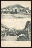 BUDAPEST 1910. II. Pesthidegkút, Hidegkút; Utcakép Krátzer József Vendéglőjével , Régi Képeslap - Hongrie