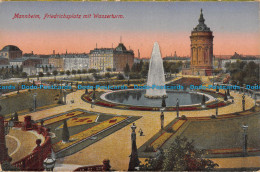 R129383 Mannheim. Friedrichsplatz Mit Wasserturm. Gerhard Blumlein - Welt